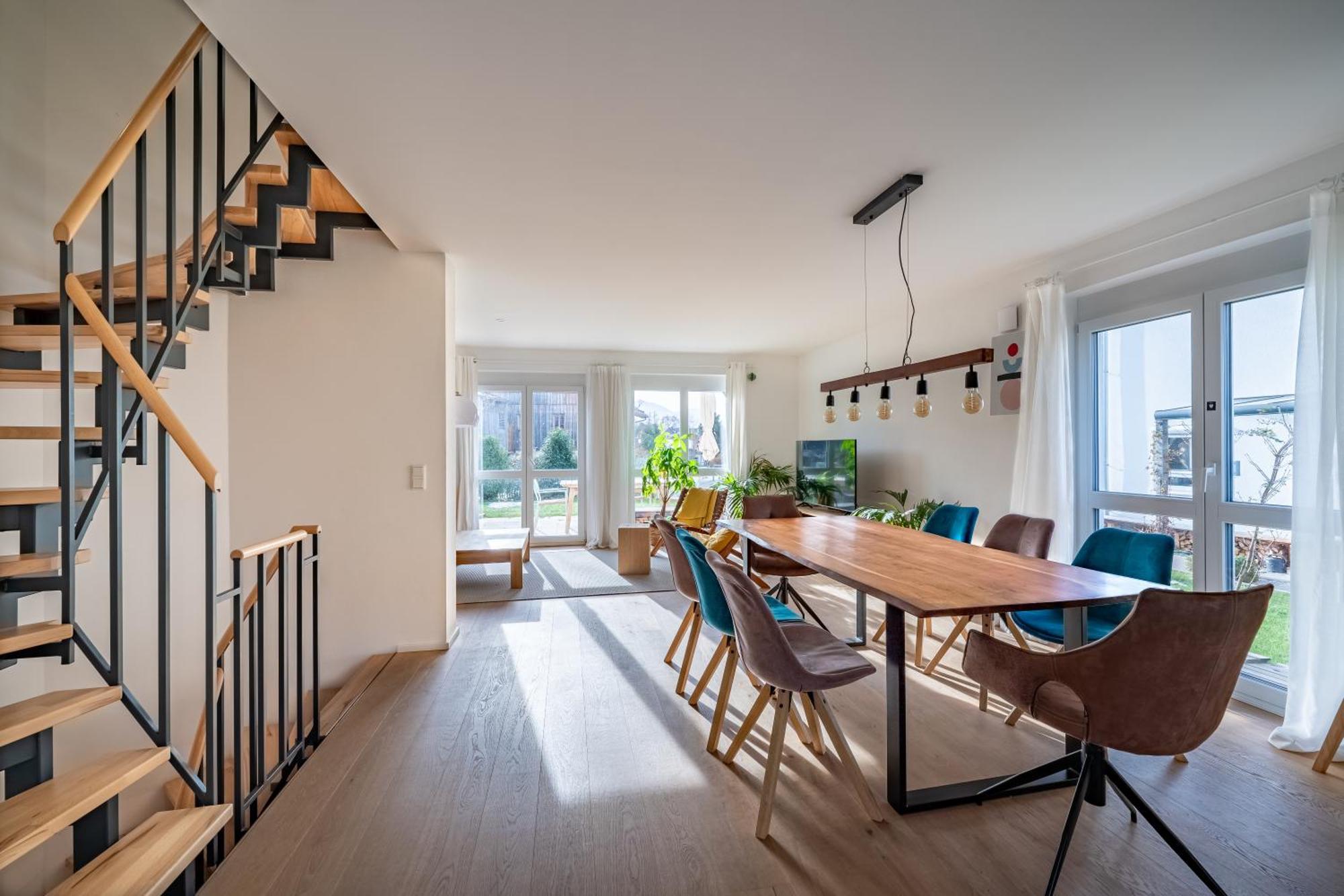 LIBORIA: Stylisches Haus; Sauna ; 4min zum See Seehausen am Staffelsee Exterior foto
